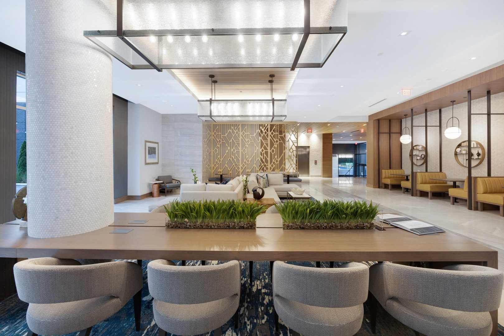 The Jones at Tysons Amenity Coworking Lounge