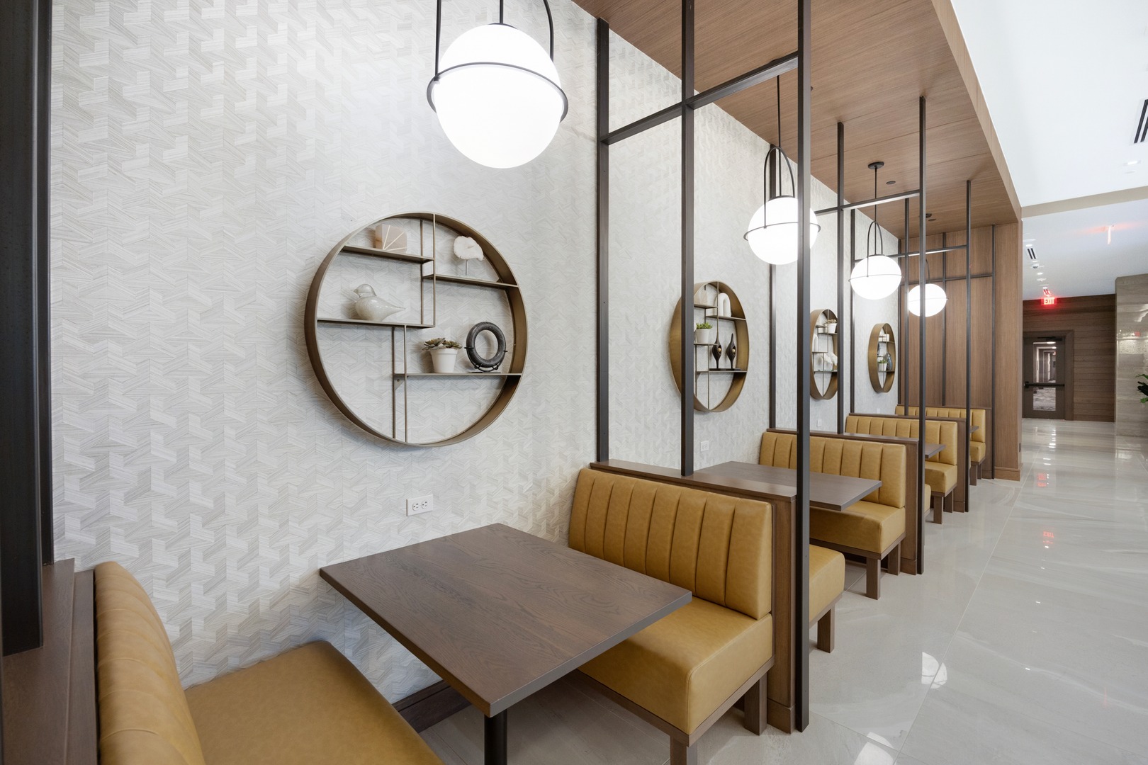 Our multiple work - from - home stations blend comfort and convenience for your workday.