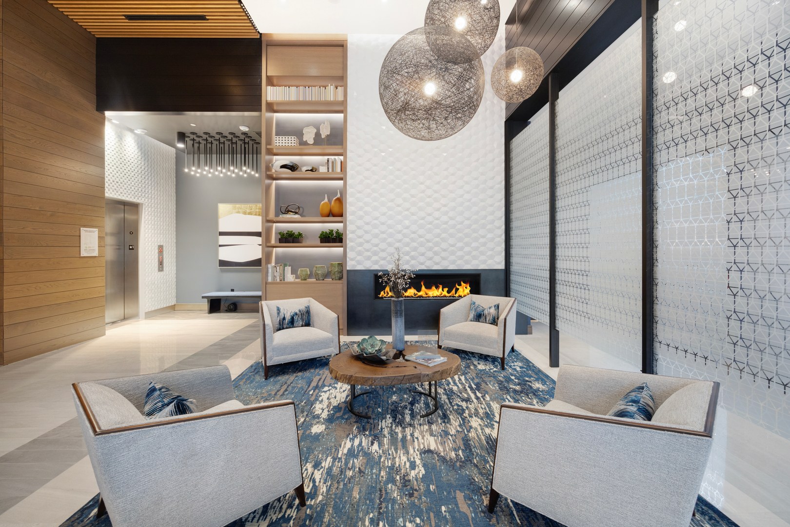 Relax in any space here at The Jones at Tysons.